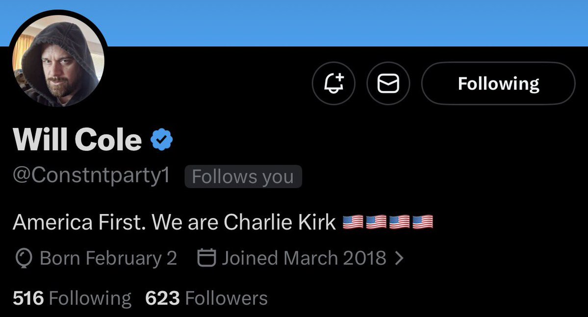Let’s try to boost <a href="/Constntparty1/">Will Cole</a> to 1K🚀