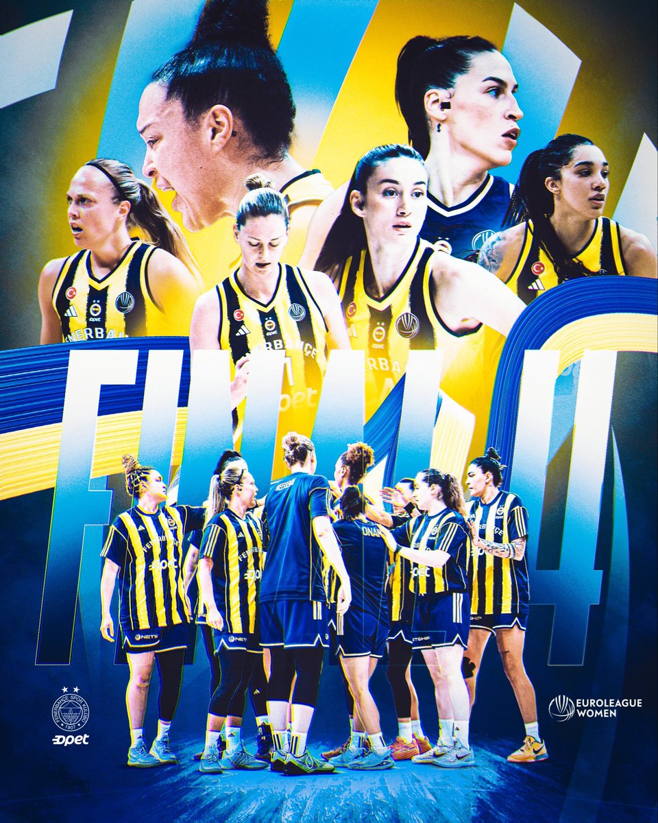 euroleague_time's tweet photo. Fenerbahçe Opet, Kadınlar EuroLeague'de üst üste 6. kez Final-Four'a kaldı. https://t.co/x1l2eXDUK8