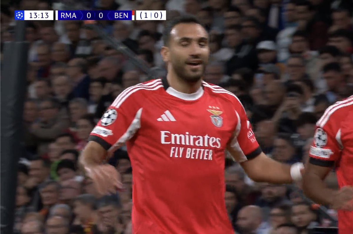 🔥🔥 YESSSS! Pavlidis coming through when it matters! Benfica showing REAL MADRID who’s boss today! ⚡⚡ Who else saw that strike coming?! 💥⚽ #Benfica 

#UCL #GOAL