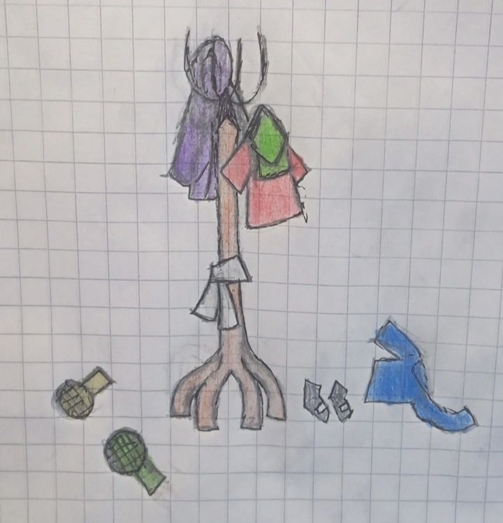 FriendsSaturday's tweet photo. The four friends left their clothes on the coat rack, could they have forgotten them? https://t.co/KR50Ube11m