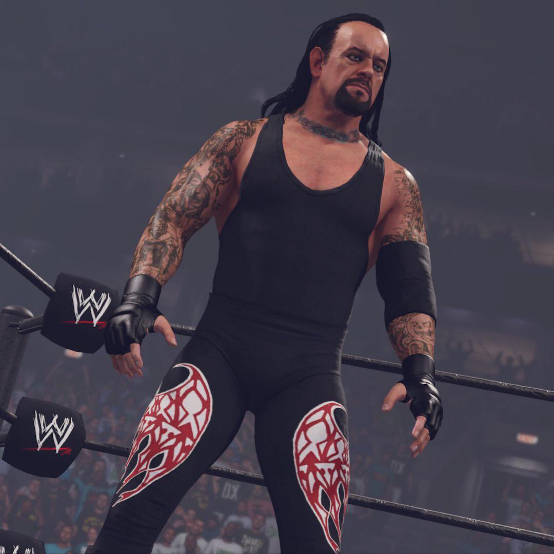iKevin_Soto's tweet image. I'm still really hoping there'll be a 2010 Undertaker version in WWE 2K26. Look at that 2K22 model, it's beautiful!
I was never a fan of the recent Undertaker model with the half-shaved head.
#WWE2K26
