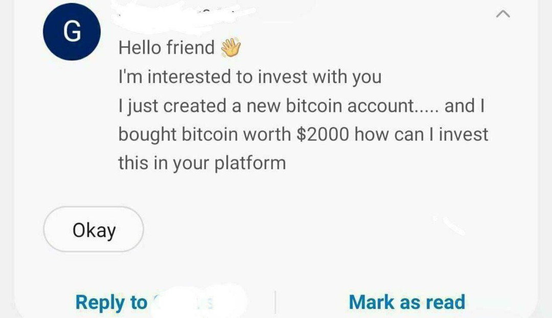 We are here to help serious people who are serious with our terms of services

We Don't cheat here 🙅‍♂️
We believe in honesty and commitment

We always do our best to make our Investors Smile At all