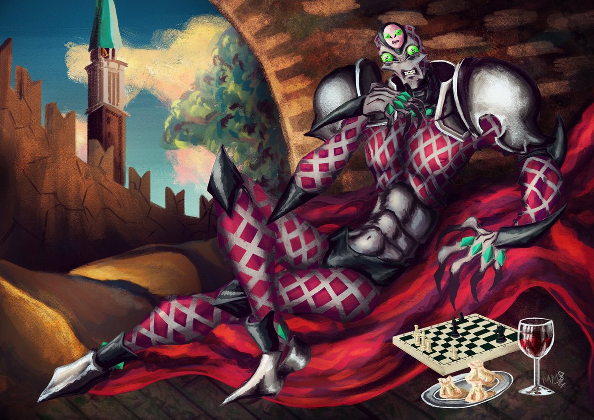 Lantedeon | JJBA & Hellarein tweet media