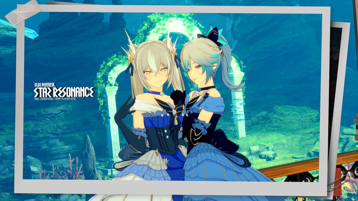 ルキさんとﾄﾞﾚｽ衣装でﾙｷﾙｷしてきましたっ☺️
肩に手を置いてる感が出てるのが個人的ﾙｷﾙｷポイントです！！！！🥰

#スタレゾSS  #スタレゾ