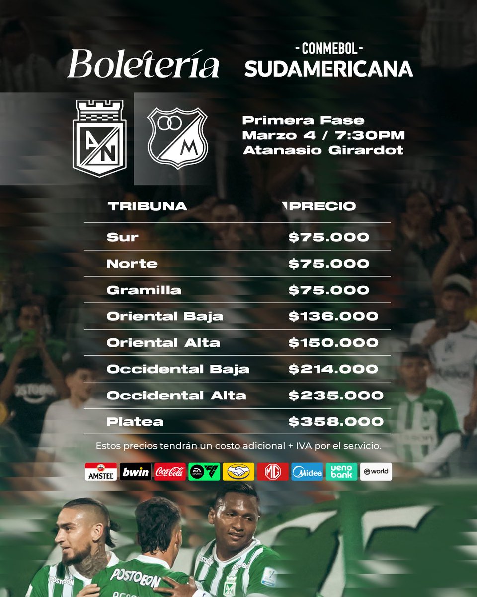 Atlético Nacional tweet media