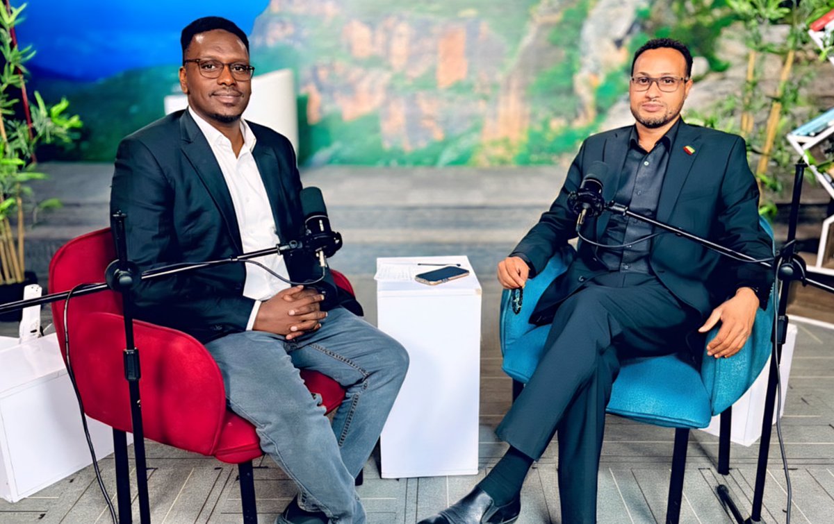 The Ambassador of Somaliland to Israel, Dr. Mohamed Haji.