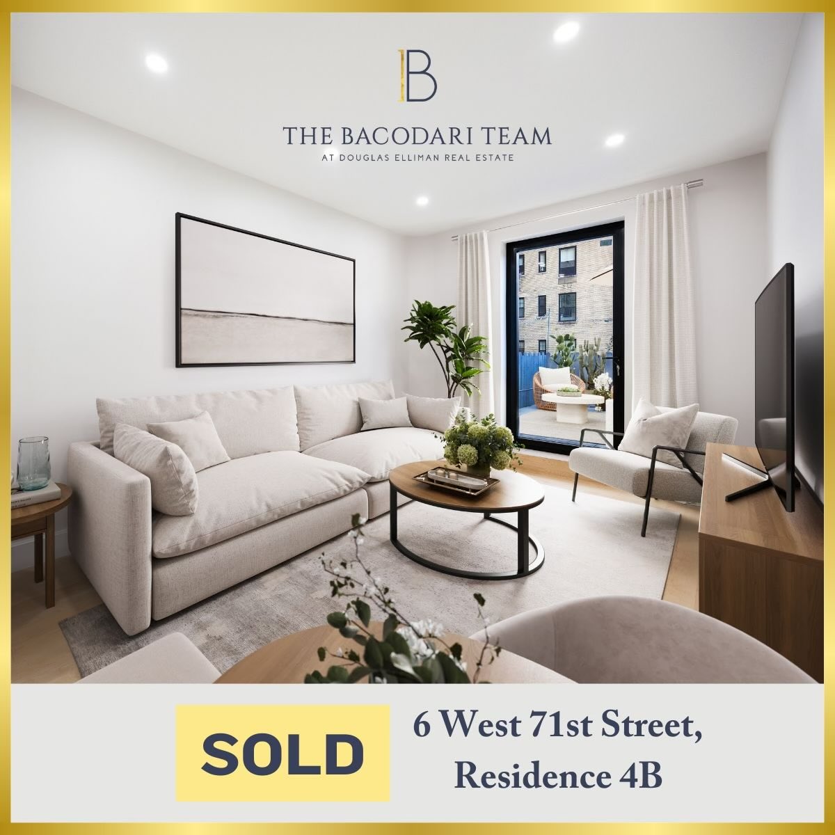 Bacodari's tweet photo. ✨ JUST SOLD | Upper West Side 

6 W 71st St 4B — renovated 1BR with private terrace, skylights &amp; Central Park proximity. Prewar charm meets modern luxury.

#JustSold #UpperWestSide #NYCRealEstate #thebacodariteam https://t.co/U0qNO2fJJq