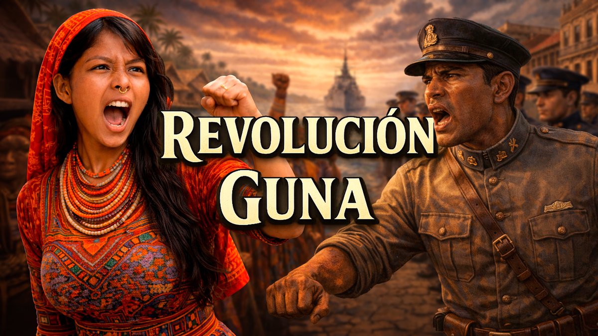 Yo_soy_Fish's tweet photo. Hoy celebramos 101 años de la Revolución Dule..

Durante años, el pueblo Guna vivió en relativa autonomía…
hasta que un intento de borrar su identidad desató una de las rebeliones indígenas más importantes de América Latina.

👇🏻Video Completo🎥
https://t.co/wbGvEpP9hs https://t.co/gd2Zm91f2F