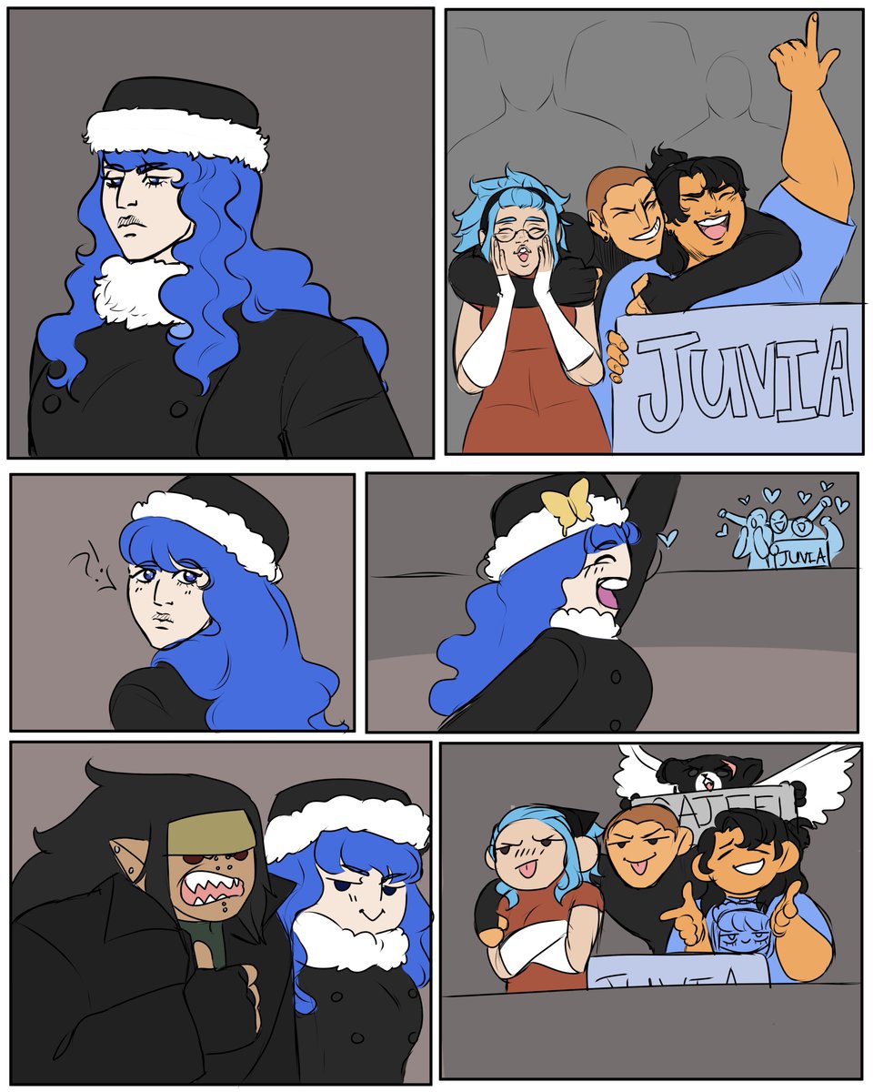 Molten_Tarts's tweet photo. Team Shadowgear content because when it comes to fairy tail I consider them a perfectly normal amount. (also yes, in my world Juvia and Gajeel join them)
#fairytail #teamshadowgear https://t.co/m7Q6kclN0X