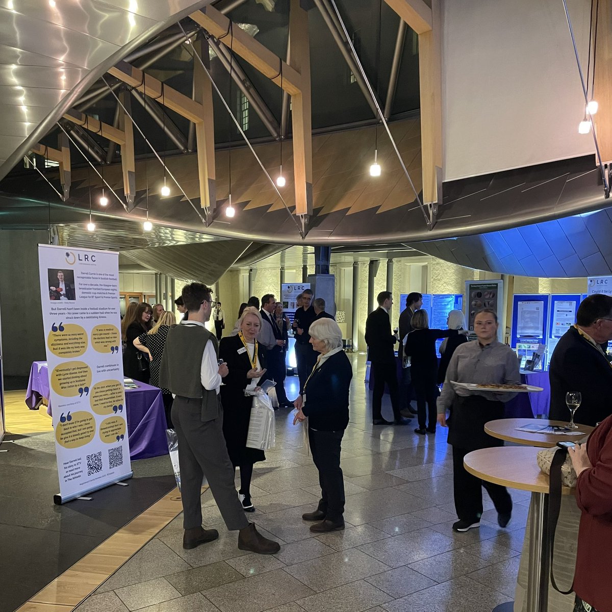LymeResourceCtr's tweet image. A huge thank you to Evelyn Tweed for hosting us at @ScotParl for our “Spotlight on Lyme disease: Awareness into Action” event. 

It was a fantastic evening with our guest speakers Darrell Currie, Alexander MacGrigor &amp;amp; Benedict Auld sharing their own experiences of Lyme disease.
