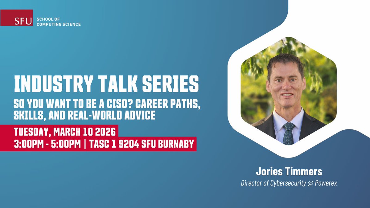 SFU School of Computing Science tweet media