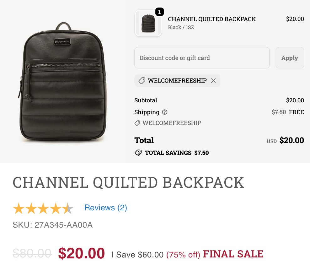 glitchaddicts's tweet photo. LOWEST PRICE ON POLO BACKPACK (CHEAPER THAN A TANK OF GAS)

This backpack was originally $80, but is now only $20

Free shipping with code 'WELCOMEFREESHIP'

https://t.co/gQe67fGflc #ad https://t.co/iGmAWEMVyW