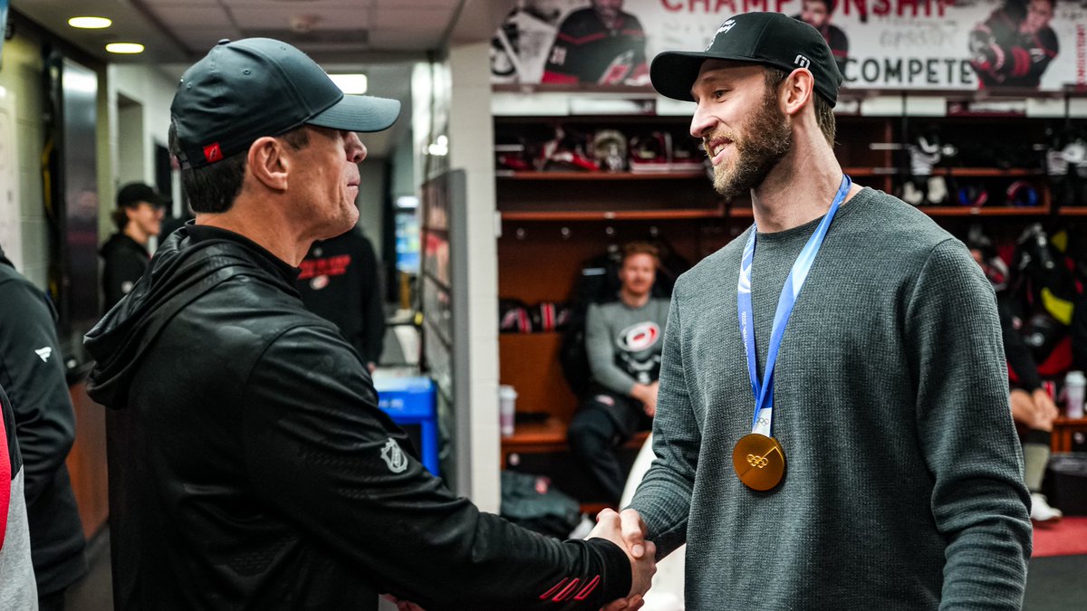 Canes's tweet photo. Welcome back, Champ 🥇 https://t.co/BxsCrbHTH6