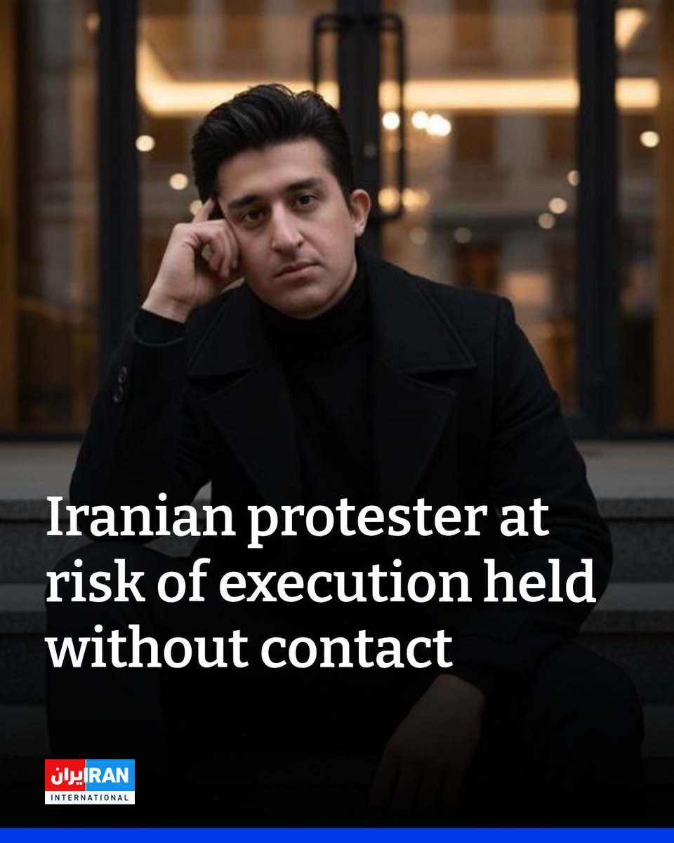 IranIntl_En's tweet photo. An Iranian protester sentenced to death, who is the sole guardian of his child, is being held in poor conditions and denied contact with the outside world in Qezel Hesar Prison while facing the risk of imminent execution, sources told Iran International.

Shahab Zohdi, born February 18, 1988, has raised his child alone for the past 15 years after his wife died five months after their child’s birth.

He worked as a motorcycle courier for ride-hailing service Snapp before his arrest and is now 38.

Zohdi was sentenced to death in connection with the alleged arson of a Basij base on Namjoo Street in Tehran, a case in which multiple defendants including Mohammad Amin Biglari, Yasser Rajaifar, Abolfazl Salehi Siavashani, Amirhossein Hatami, Shahin Vahedparast, and Ali Fahim also received death sentences.
https://t.co/jGanCU5olu