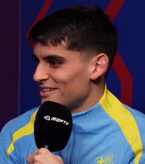 🚨🗣️ Gerard Martín: "For my birthday, I ask to win everything."