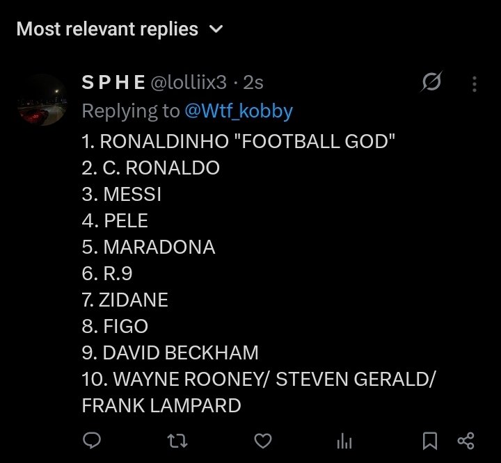 lolliix3's tweet photo. #10 Ronaldinho https://t.co/G9cU27m7m9