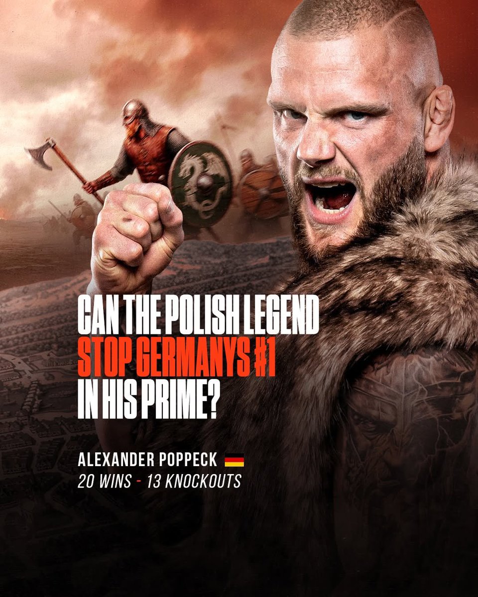 ⚔️ The Battle of Szczecin ⚔️

New signing, Tomasz Narkun 🇵🇱 looks to defend Polish soil when he meets Germany’s #1 light heavyweight, Alexander Poppeck 🇩🇪 at OKTAGON 86.

This is a clash for the ages and it goes down on April 11!

Buy tickets👇🏼
🎫 oktagonmma.com/en/events/okta…