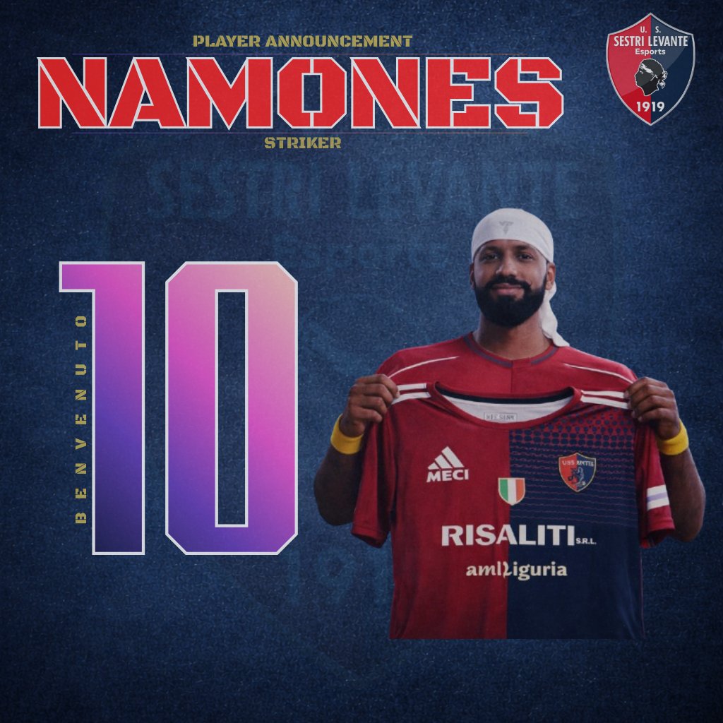 S_Levante_eSp's tweet photo. #6 Colpo.

Peso offensivo, qualità e mentalità vincente.
Benvenuto @Namones_ !

@MERCATO_VPA
@Rtproclub_
@Retweet_Proclub
@Mercato_FVPA https://t.co/cYxCEUqEcT