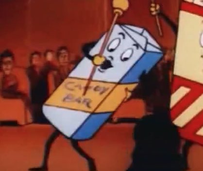 “Candy bar!

 (Our favorite brand of cigarettes)