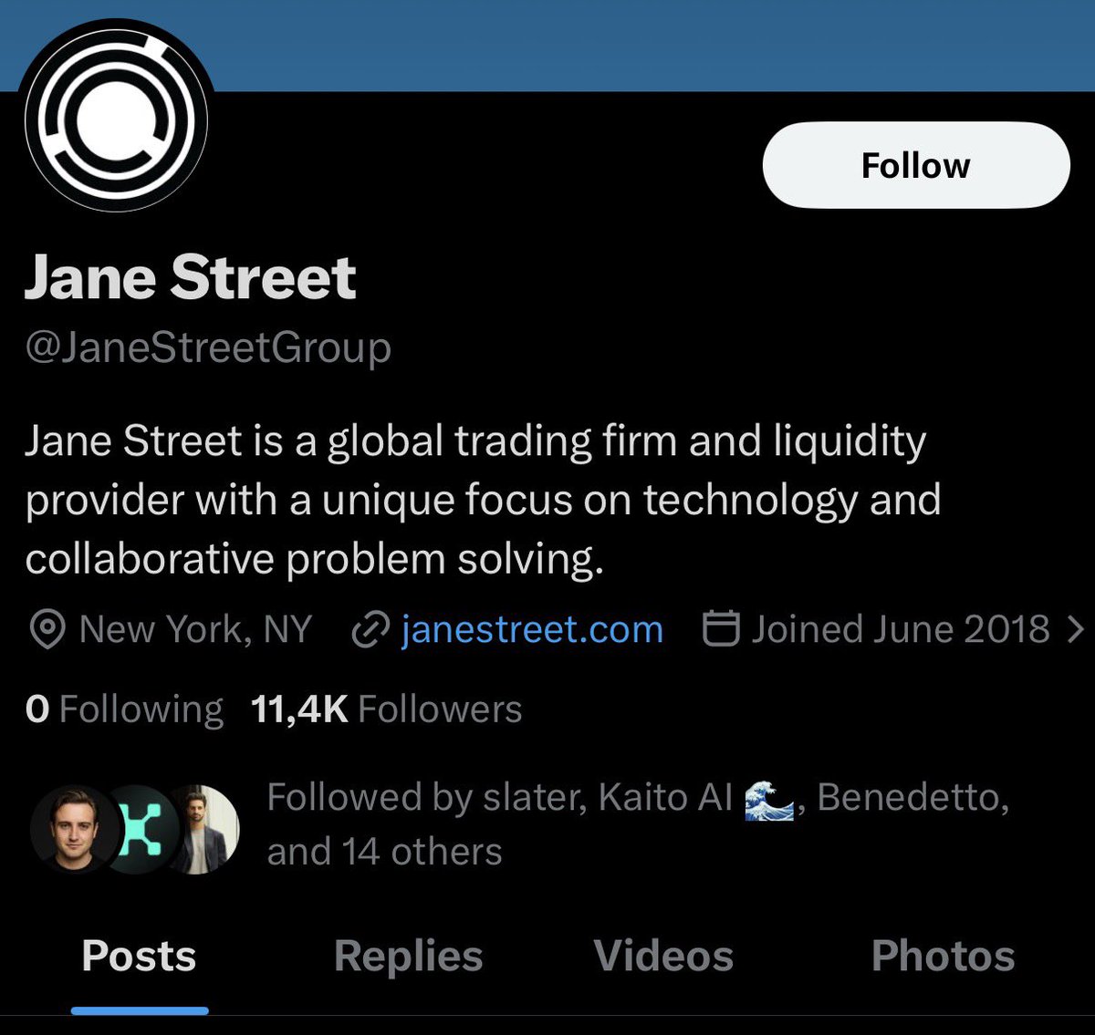 🚨 Jane Street deleted all their X posts!

Someone’s in big trouble?