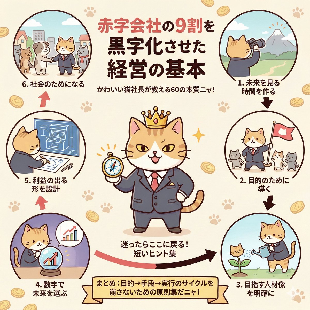 2026年78冊目。 『赤字会社の9割を黒字化させた経営の基本 目的を