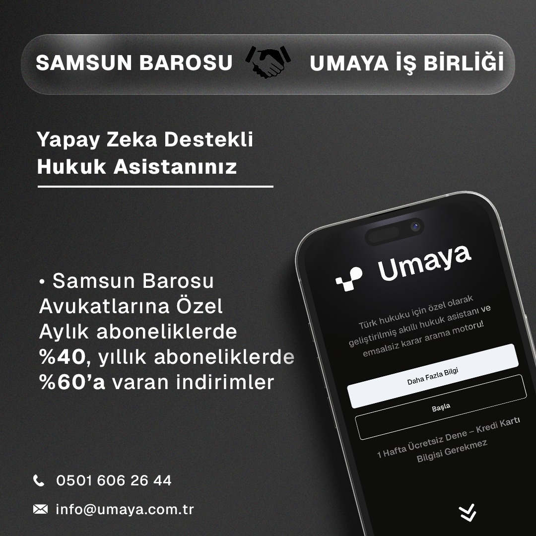 umaya_com_tr's tweet photo. Türk hukuku için özel olarak geliştirilmiş Akıllı Hukuk Asistanı ve Emsalsiz Karar Arama Motoru!