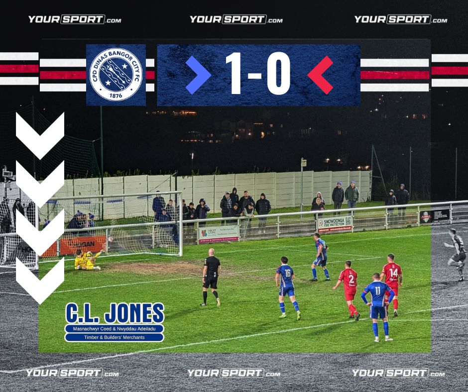 BangorCity_1876's tweet image. 𝐀 𝐩𝐞𝐧𝐚𝐥𝐭𝐲 𝐭𝐡𝐞 𝐝𝐢𝐟𝐟𝐞𝐫𝐞𝐧𝐜𝐞 𝐚𝐭 𝐡𝐚𝐥𝐟 𝐭𝐢𝐦𝐞... | #HT

We head into the break with a goal lead, despite coming close to extending the lead. 

Another 45 minutes away from a Semi-Final 💙

BAN 1 - 0 LLA | #WEAREBANGOR