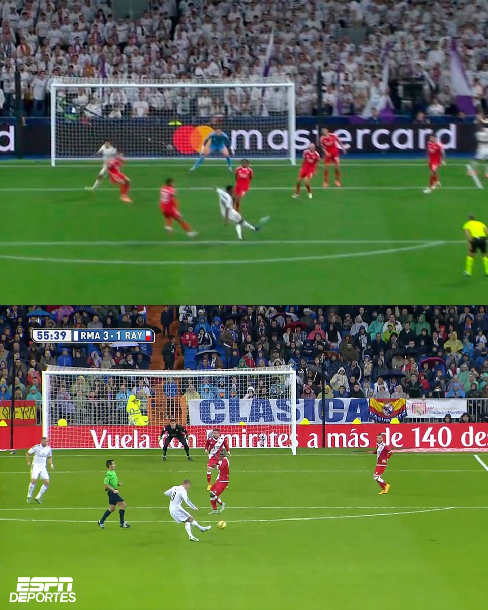 ESPNDeportes's tweet photo. El gol de Tchouaméni nos trajo recuerdos. 🤩 https://t.co/maC4Ohto7K