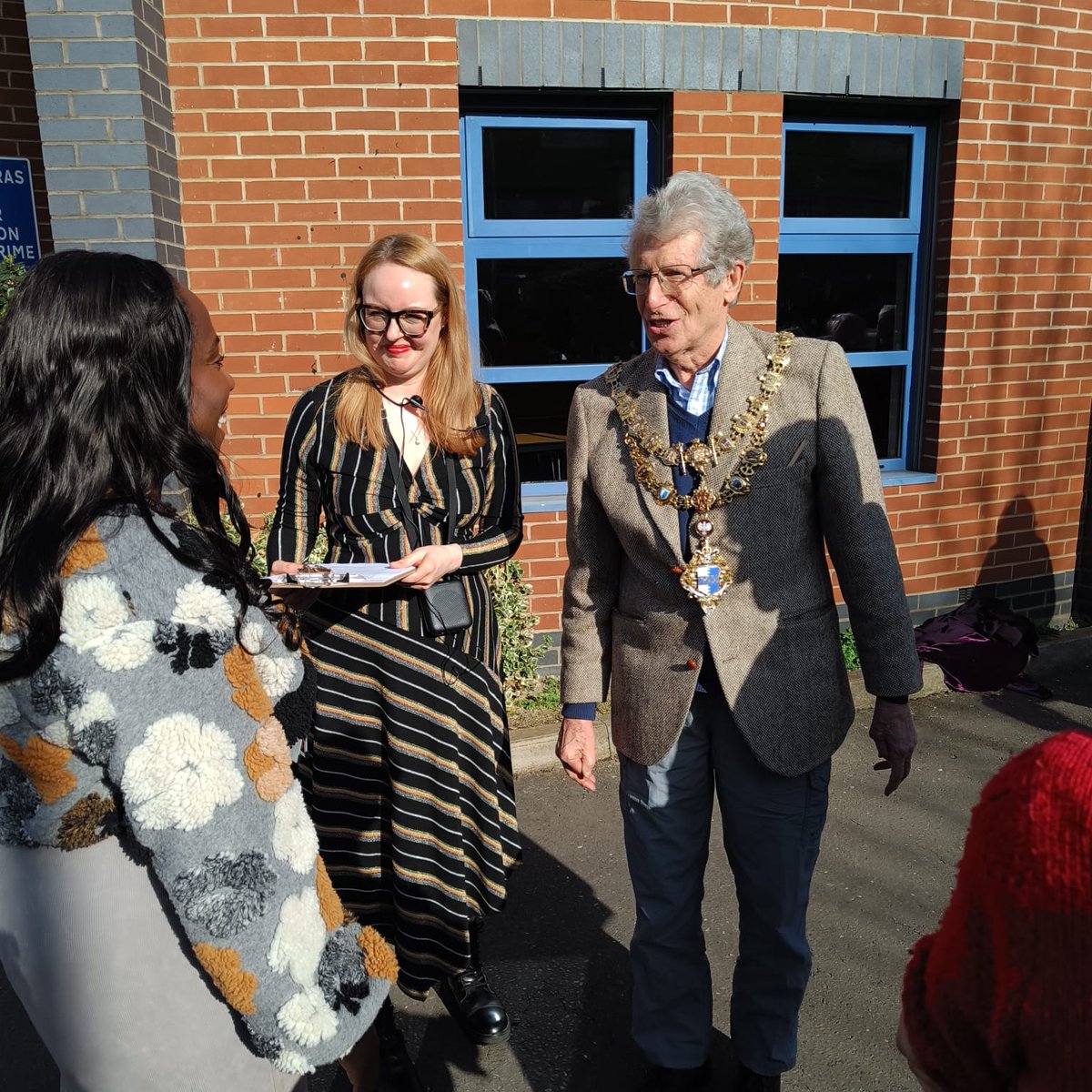 Honoured to unveil the green plaque celebrating Yvonne Carr at the ...