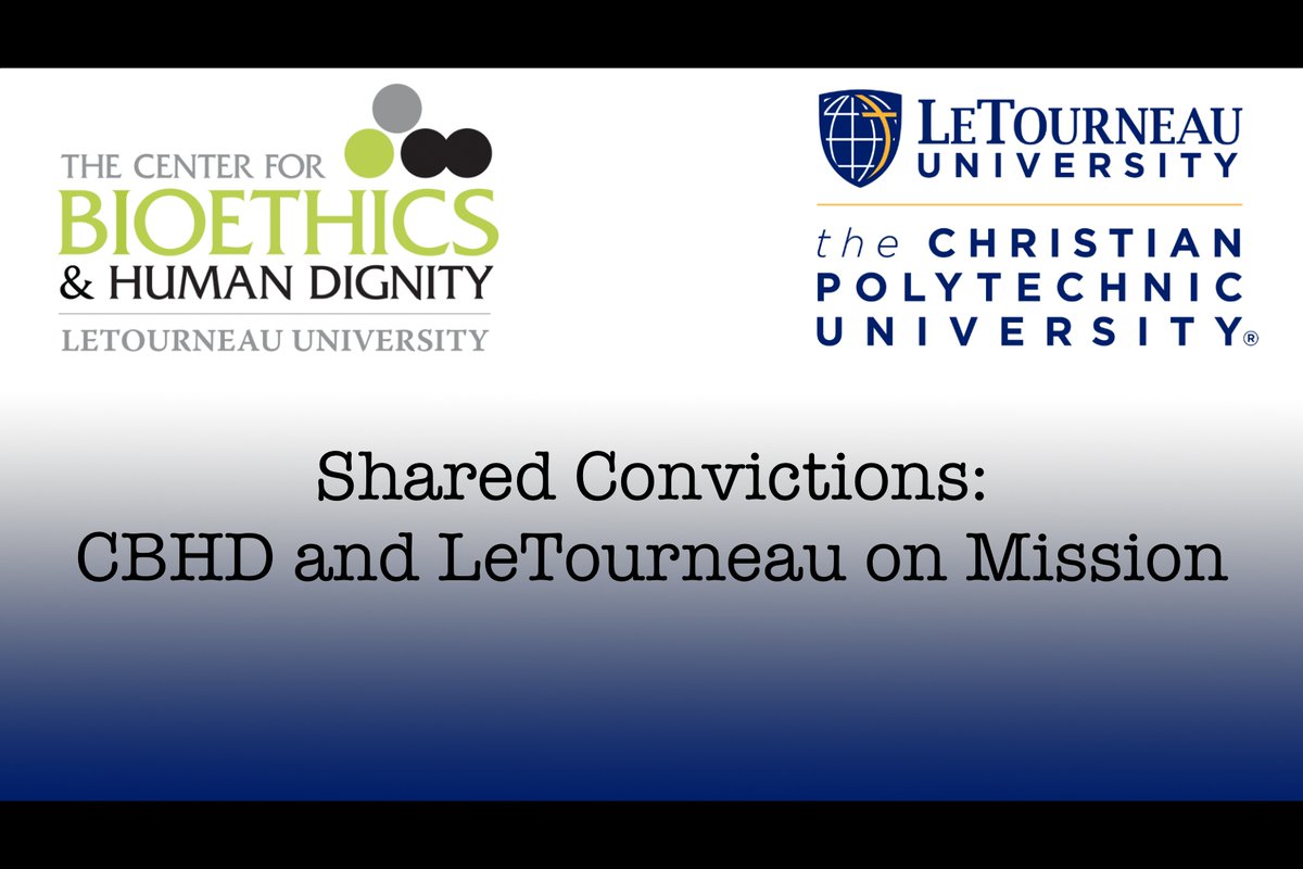 The Center for Bioethics & Human Dignity tweet media