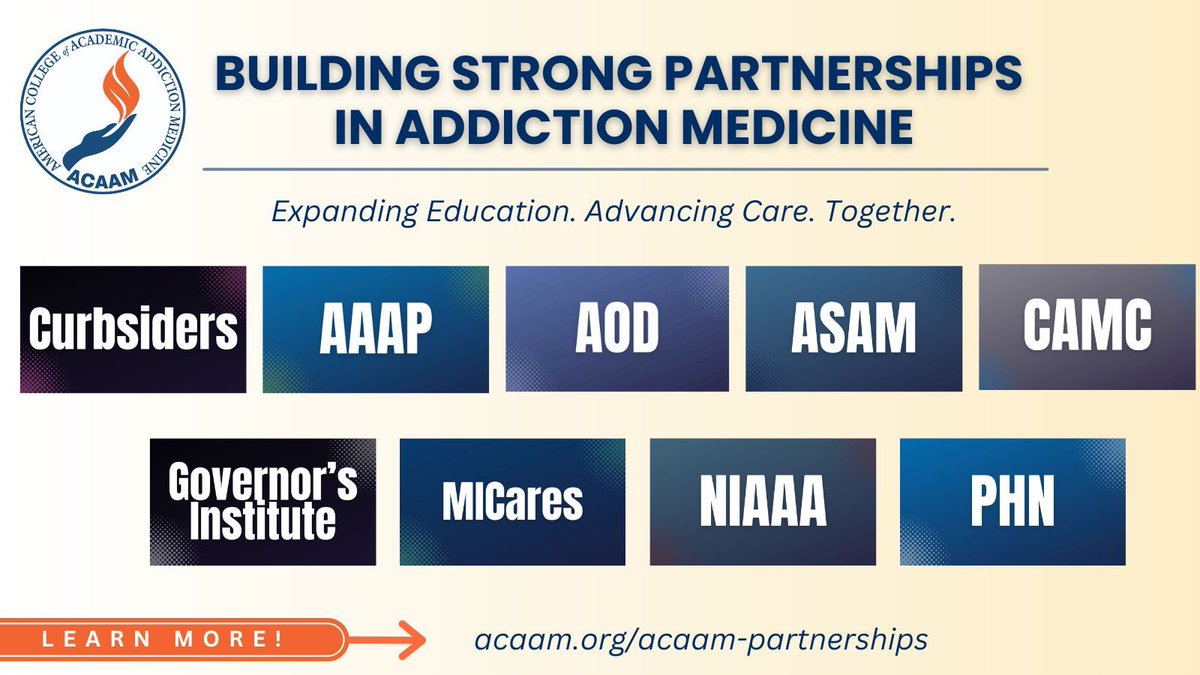 American College of Academic Addiction Medicine tweet media