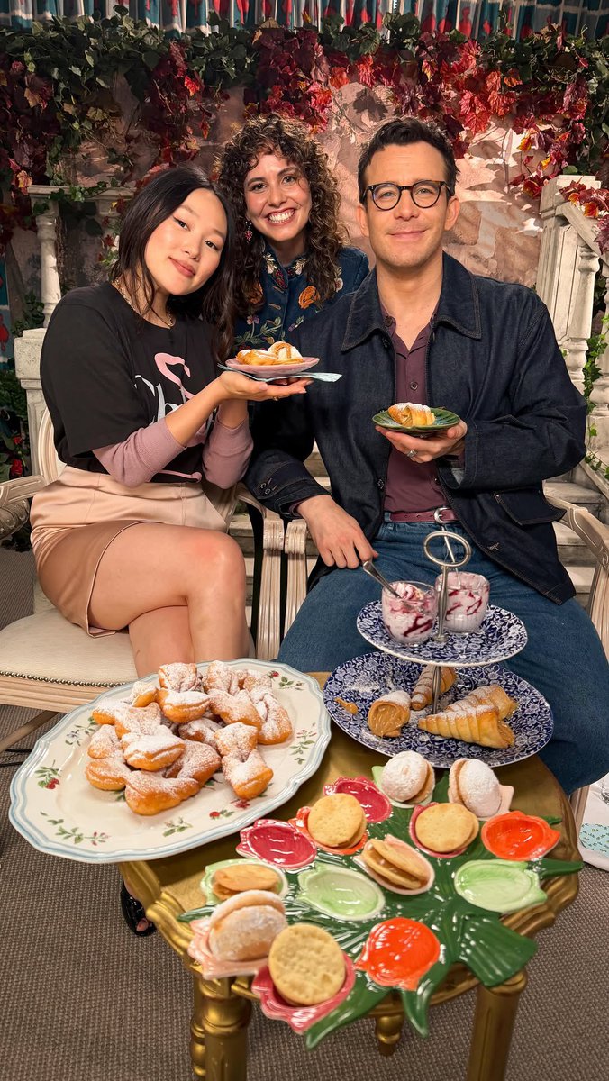 Luke Thompson and Yerin Ha for Bridgerton season 4 press in London! 💕