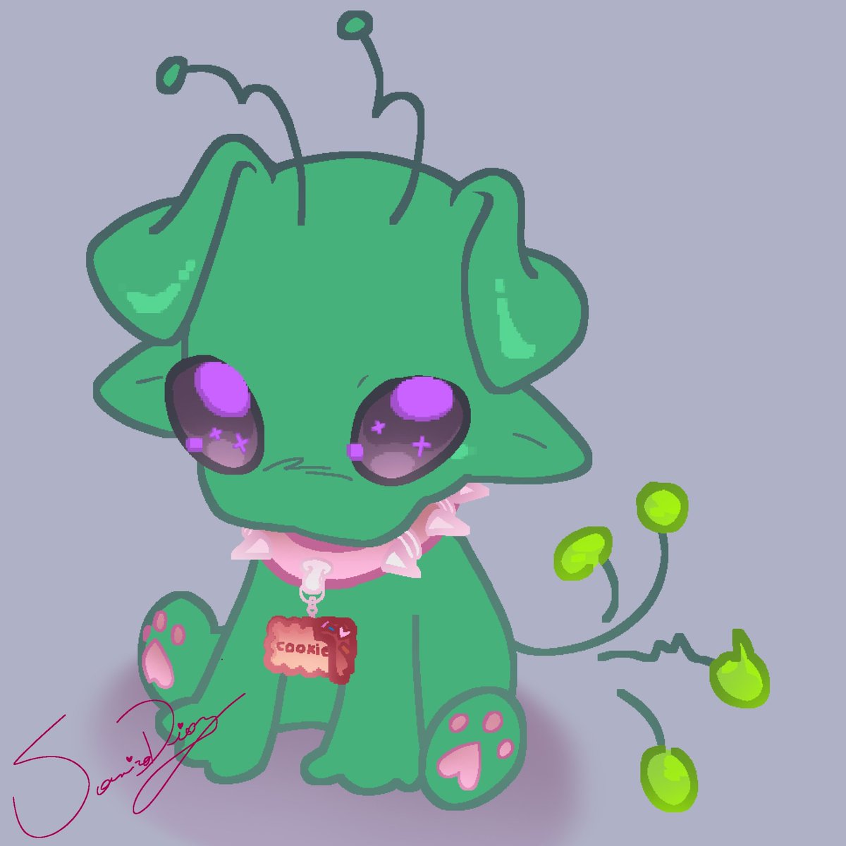 SamiAlienigena's tweet photo. AlienDog! ✨💛🐶 https://t.co/TSifLEThDj