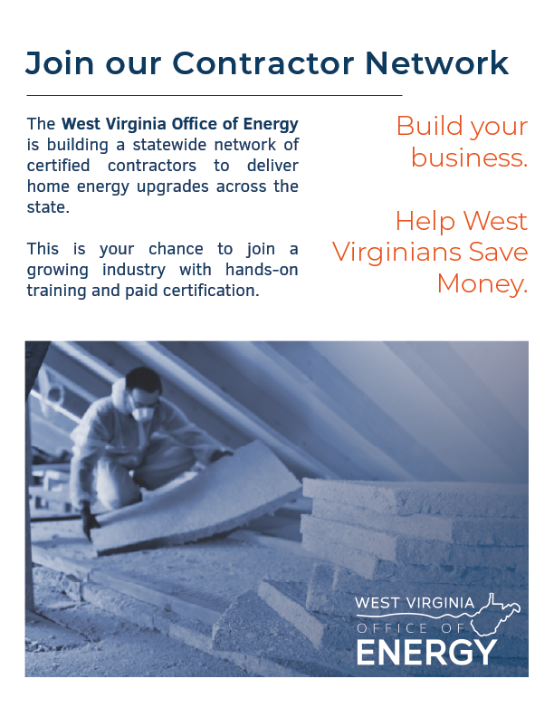 energyWV's tweet image. 🛠️ WV #contractors: grow your business + help families save!
✓ Paid training
✓ Certifications
✓ Perform rebate-eligible upgrades
Start here → bit.ly/4nIi7cO
#WVEnergy #EnergyEfficiency