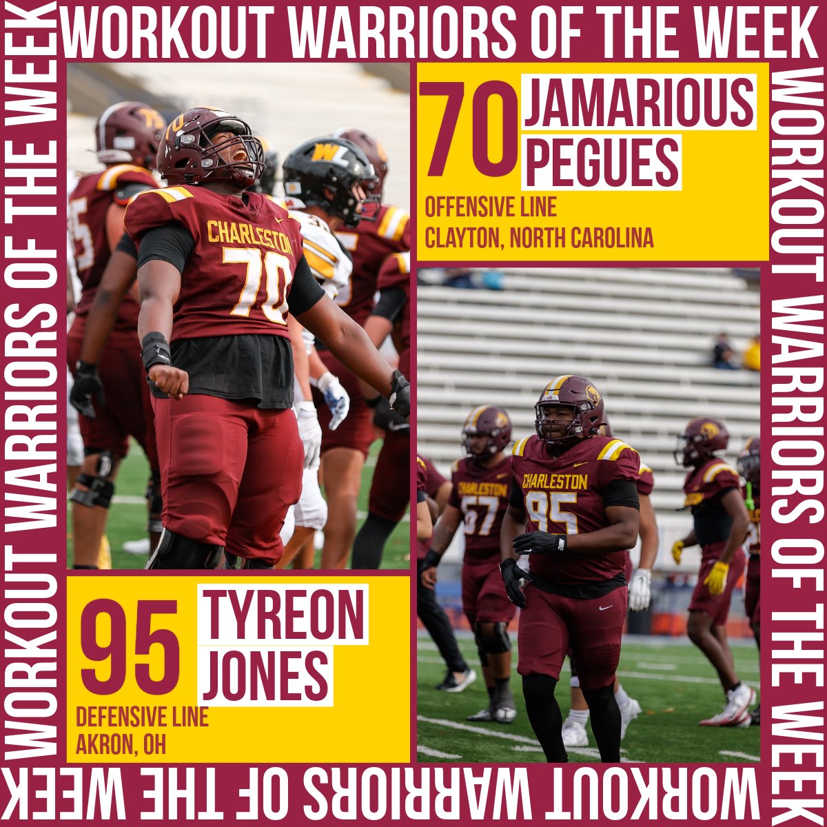 University of Charleston Football tweet media