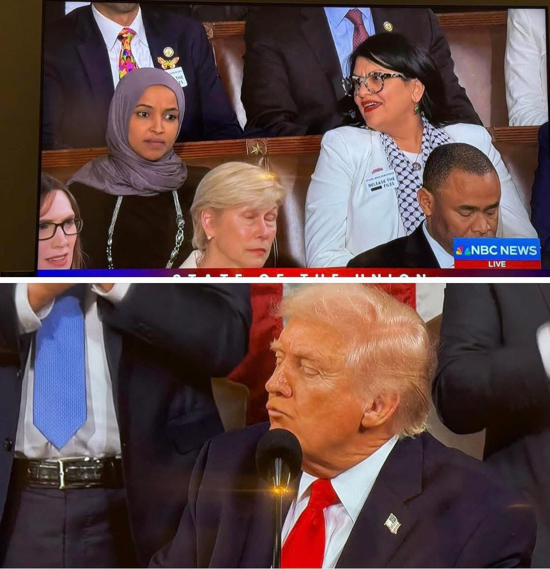 1Nicdar's tweet photo. 🚨ATTN. LIBERALS:

I hate to be the bearer of bad news but here goes.  

Last night, when President Trump asked Congress to stand if they believed protecting Americans over illegals is the number 1 job of government, not one democrat stood. 

Using critical thinking skills here, let’s ask ourselves what exactly does that mean?   

For those who cannot answer, I’ll help you out.  

It means they hate you.  

It means they won’t prioritize you in any way shape or form over any other person on the entire globe.  

That means they hate YOU!   

Even if you are their staunchest supporter, a loyal voter, or even a campaign contributor.  

They…hate…even…YOU!   

The difference between you and me, is I’ve recognized and accepted that reality.

- Emilee Danielson