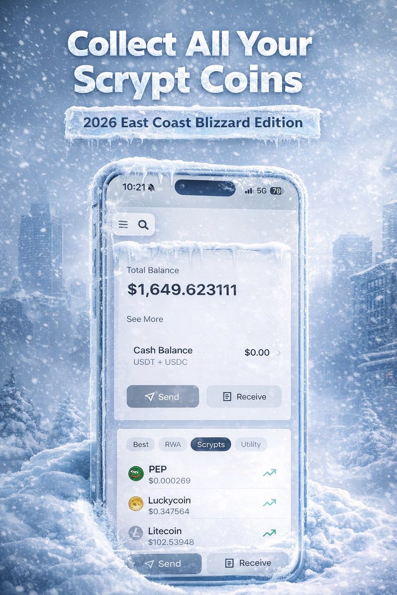 Collect all your Scrypt coins next to the fireplace. 🥶🥶