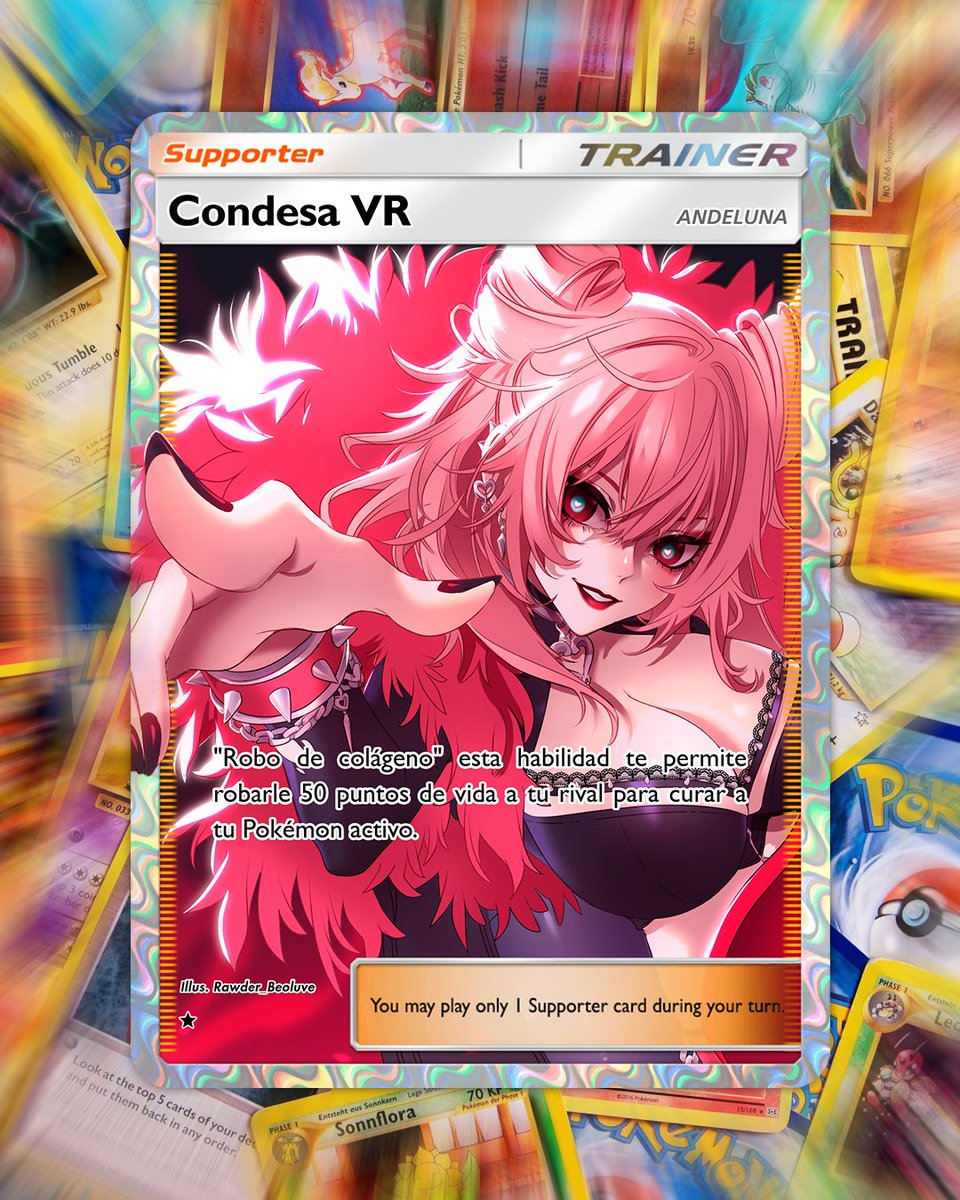 🌙✨ ¡PRIMERA ENTRENADORA CONFIRMADA EN #PokeLigaAndeluna! ✨🌙

🎀 CONDESA VR 🎀

Llega a Andeluna con elegancia, actitud y hambre de aventura 💫⚡
Comienza su camino para convertirse en leyenda…
¿Te gustaría enfrentarte a ella? 👀🔥

Arte: <a href="/Rawder_Beoluve/">🍓Rawder🍓</a> 

#Pokemon #Cobblemon