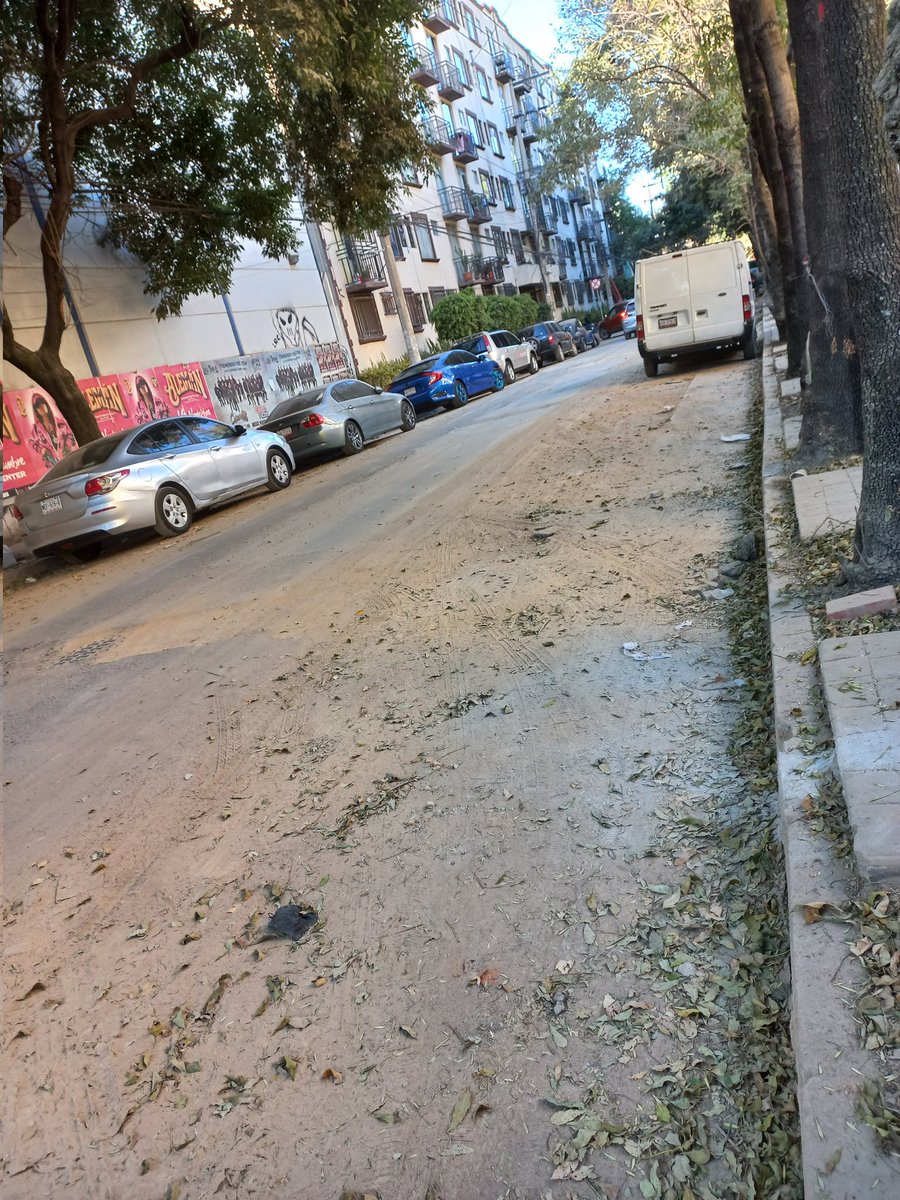 mirirobles34's tweet photo. @OlaMHmx la obra de instalación de tubería de drenaje en Lago Xochimilco, Anáhuac, lleva 7 meses, según repavimentarían la calle al terminar  y sigue llena de hoyos y tierra.  Nuevamente sólo  pretenden aplicar parches, que no duran y dejan peor. https://t.co/eutzxVmJmF