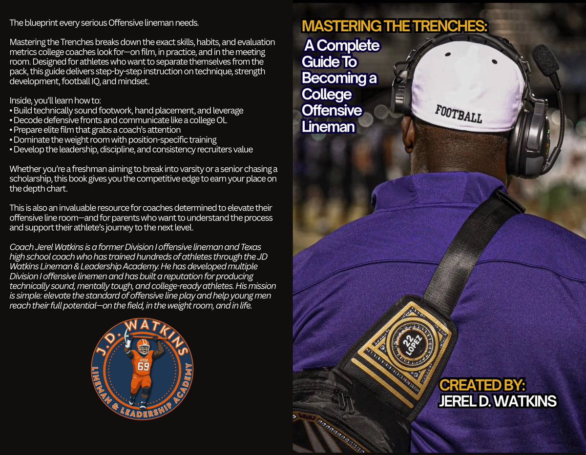 Coach Watkins/Run Game Coordinator/OL Coach tweet media