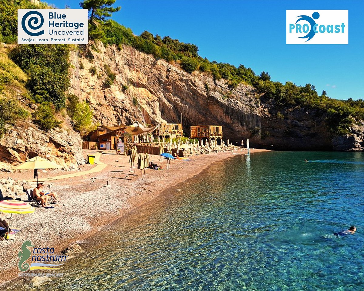 CostaNostrum's tweet photo. 🗺️ Pecka Beach – Between Stone and Light
ℹ️ "Pecka Beach - Montenegro", case study visit in the framework of @PRO_C0ast EU Horizon Project
Some places reveal themselves slowly.
Stone, water, light and time that gently softens.
Their beauty lasts only if we respect and protect it. https://t.co/2hx8nixaqh
