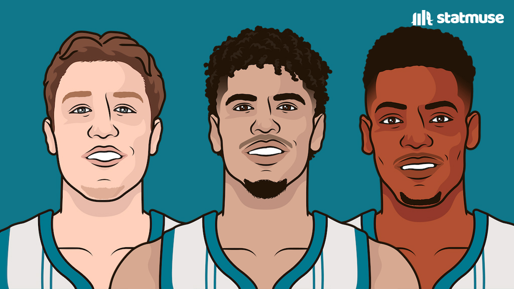 Players with 15+ threes since the All-Star break:

— Kon Knueppel 
— LaMelo Ball
— Brandon Miller

that's it.