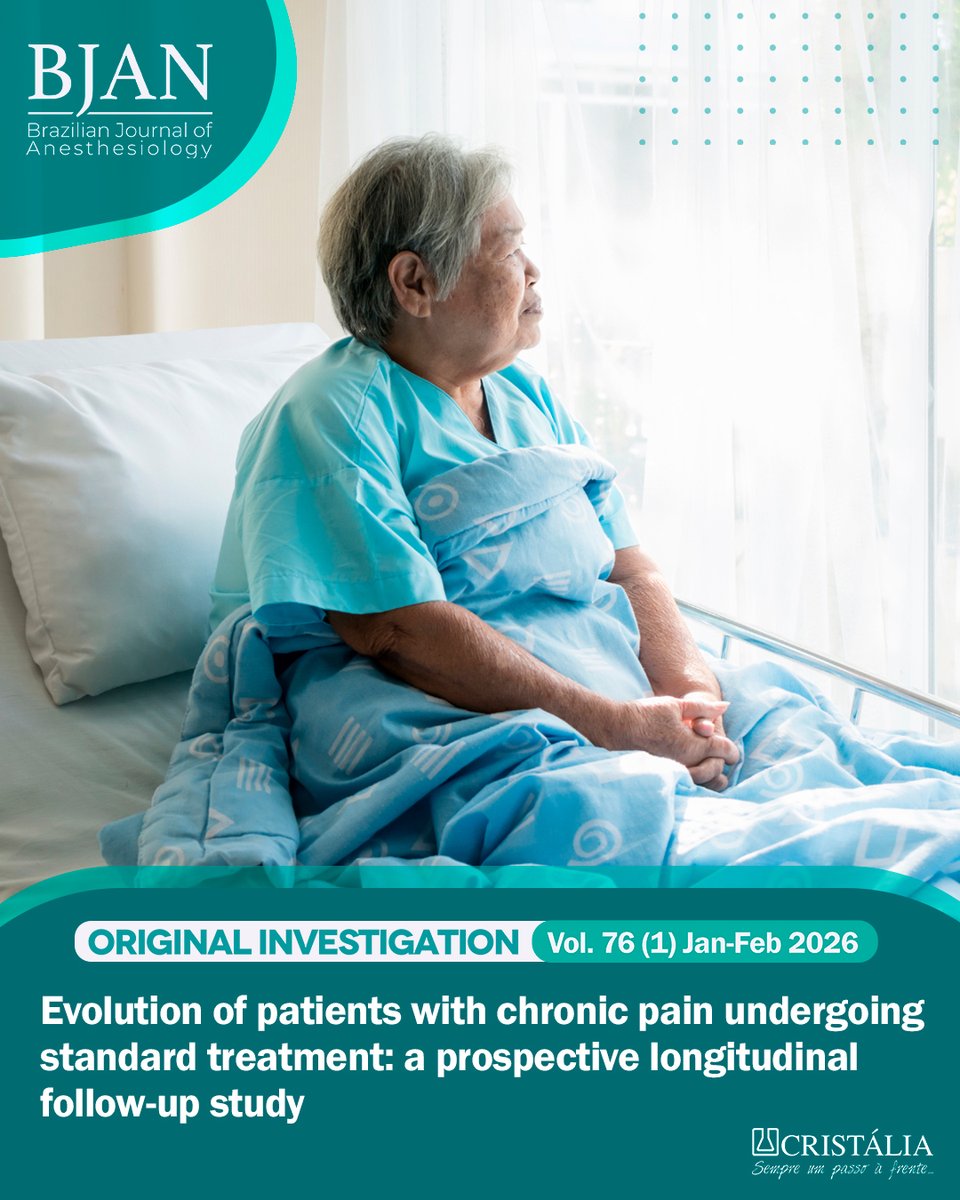 BJAN - Brazilian Journal of Anesthesiology tweet media