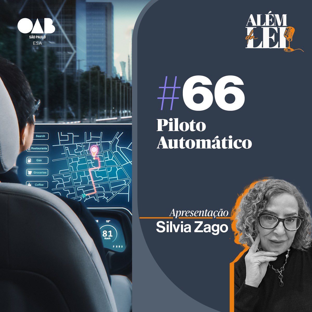 🤖 O risco não é a IA substituir você. É você entrar no piloto automático.

No Ep. 67 de Além da Lei, Silvia Zago fala sobre autoria, discernimento e Sociedade 5.0.

➡️Velocidade ≠ excelência.
➡️Produzir mais ≠ pensar melhor.

🎧 Ouça e reflita: open.spotify.com/episode/0Vqp3q…