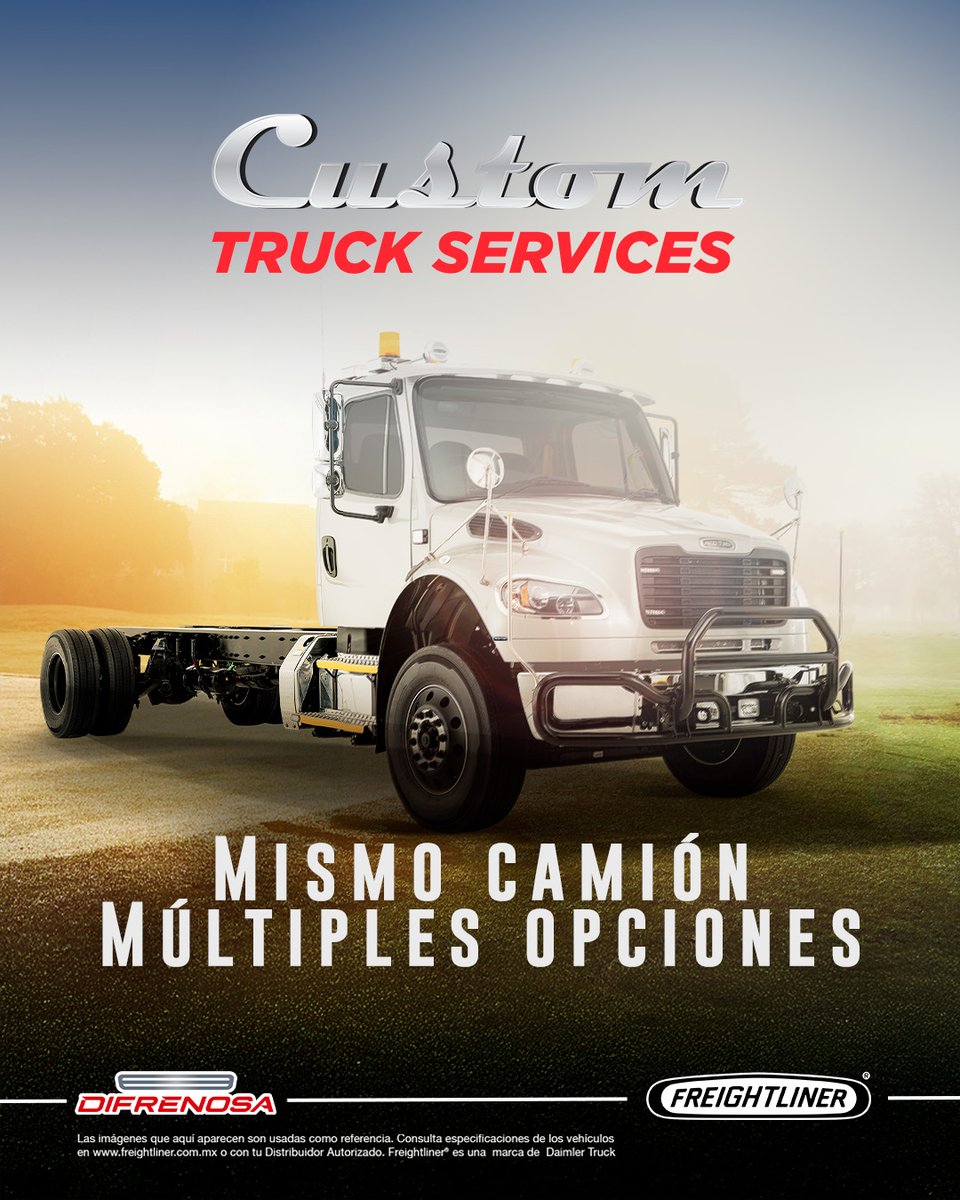No todas las operaciones son iguales.
Tu unidad tampoco debería serlo.
Configuraciones a la medida, acompañamiento técnico y soluciones pensadas para tu tipo de carga y ruta.

@Freightlinermexico

#Difrenosa #Freightliner #M2 #TransporteMéxico #Camion