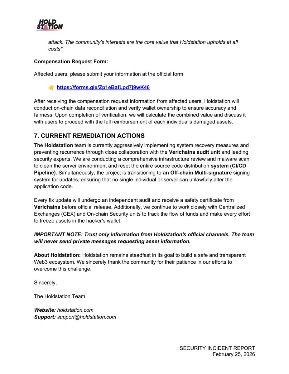 Holdstation - The DeFAI Smart Wallet tweet media