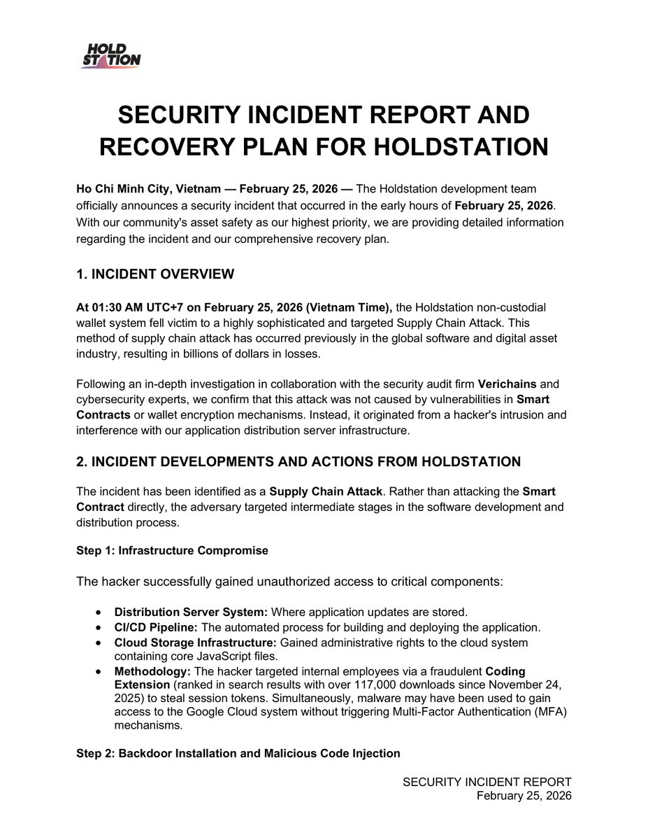 Holdstation - The DeFAI Smart Wallet tweet media