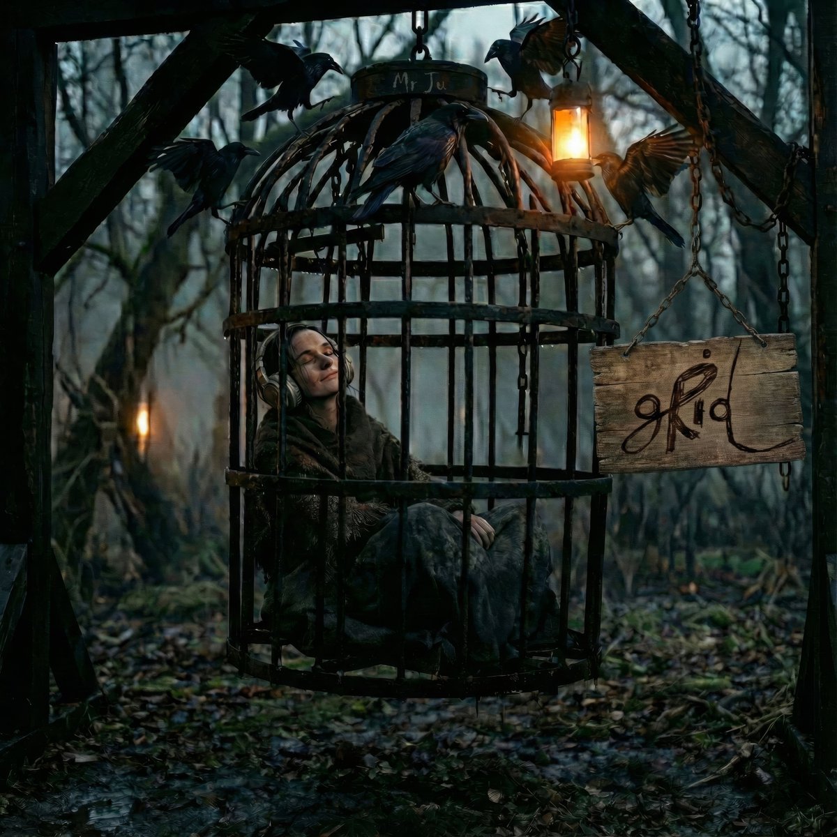 MrJu's tweet photo. GRID is out now. Dark tech house.  A smile in a cage. Music as camouflage. The Grid is the rhythm of control.  “Grid Trapped” (1:16-1:40): the voice turns into an instruction and the mix moves in real time... https://t.co/FxJaqUv8sh https://t.co/lOKrkiRMFu
