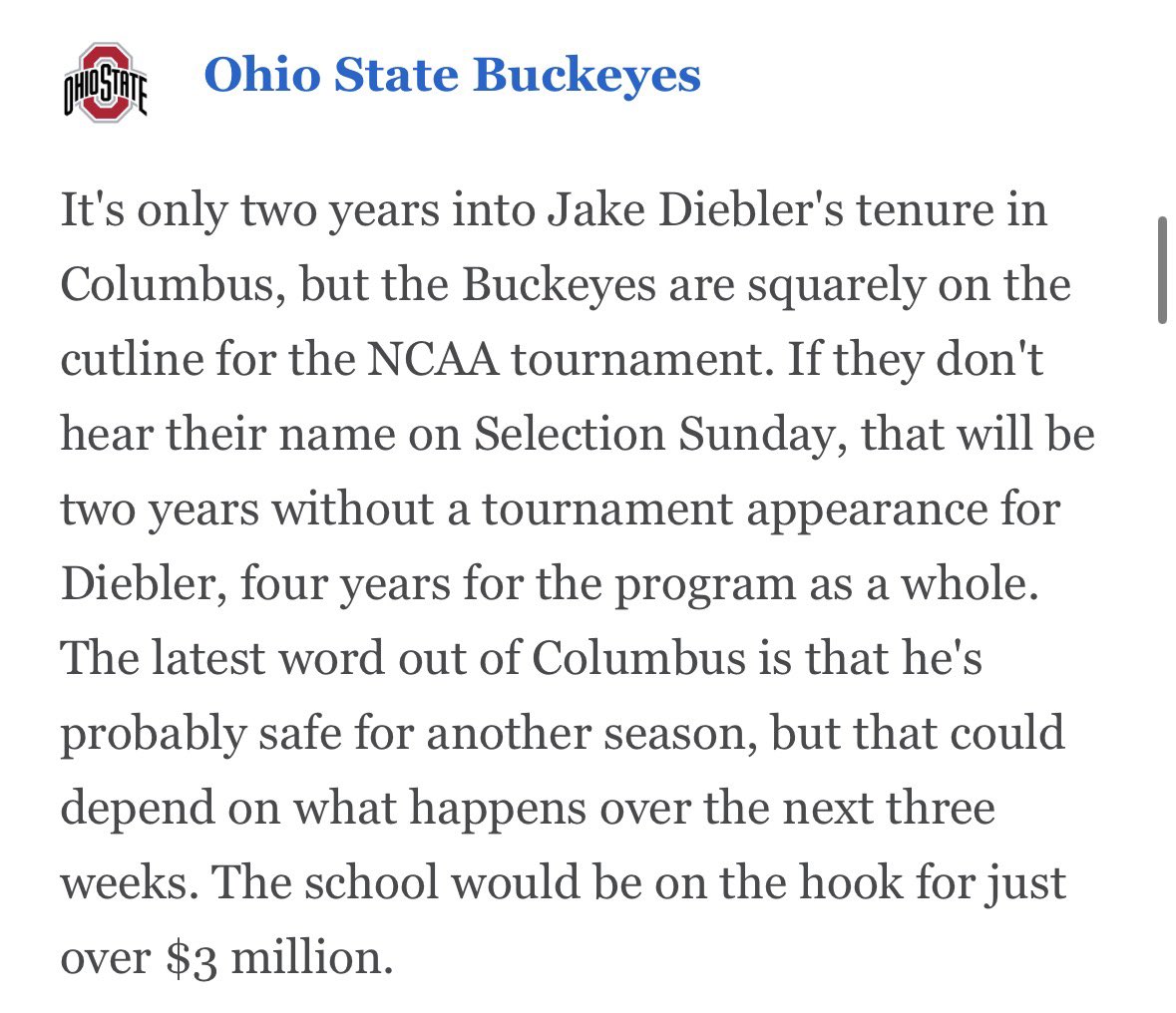 TheSG_Podcast's tweet image. Jeff Borzello on Jake Diebler