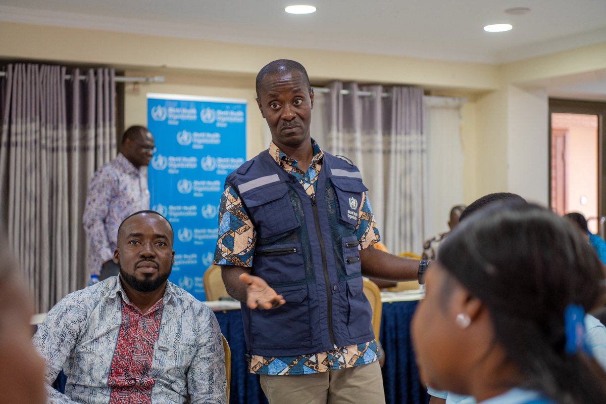 WHOGhana's tweet photo. At the ongoing Kumasi rotavirus site performance review, participants are working in groups to identify key challenges affecting surveillance across their facilities.

More importantly, they are developing practical solutions to implement and sustain improvements in surveillance. https://t.co/8WwJN3ViFL